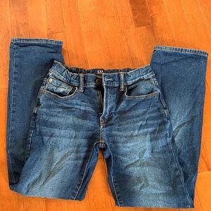 Gap regular stretch straight jeans with adjustable waistband